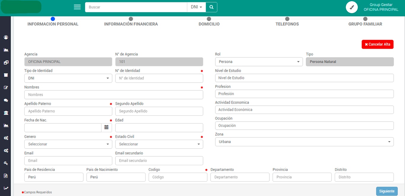 Interfaz del programa maestro de producción en Fabricación de Odoo