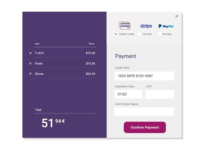 A form being filled out to rent a printer in Odoo Rentals